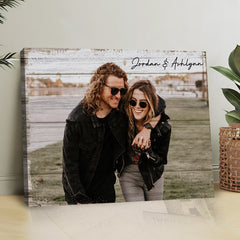 Personalised Boyfriend Valentines Gifts | Custom Canvas Photo Prints