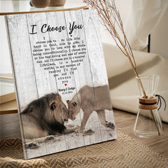 Personalised Boyfriend Valentines Gifts | Valentine Canvas Art Prints