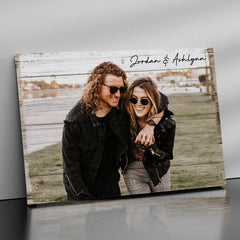 Personalised Boyfriend Valentines Gifts | Custom Canvas Photo Prints