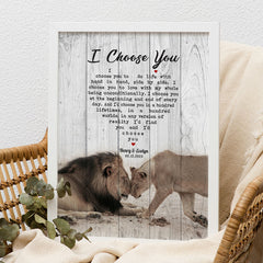 Personalised Boyfriend Valentines Gifts | Valentine Canvas Art Prints