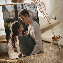 Personalised Gift for Husband on Valentine’s Day | Custom Canvas Print