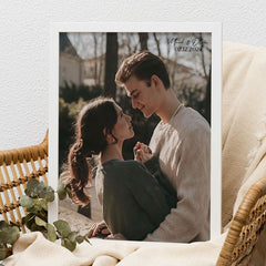 Personalised Gift for Husband on Valentine’s Day | Custom Canvas Print