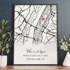 Personalised Gifts for Husband on Valentine’s Day | Map Valentine