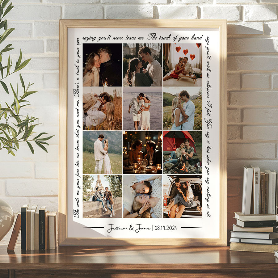 Personalised Gifts for Husband on Valentine Day | Custom Canvas Print