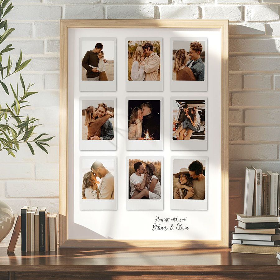 Personalised Gift for Husband on Valentine Day | Custom Canvas Print