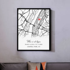 Personalised Gifts for Husband on Valentine’s Day | Map Valentine