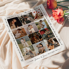 Personalised Gifts for Husband on Valentine Day | Custom Canvas Print