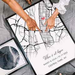 Personalised Gifts for Husband on Valentine’s Day | Map Valentine