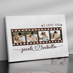 Personalised Mens Valentines Gifts | Custom Canvas Prints
