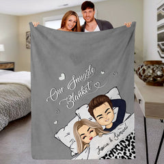 Personalised Mens Valentines Gifts | Custom Blanket