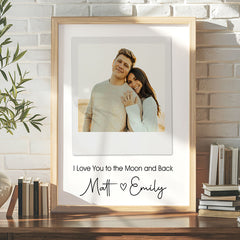 Personalised Valentine Gifts for Husband | Custom Canvas Wall Art