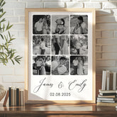 Personalised Valentine Gifts for Husband | Valentine Canvas Art Print