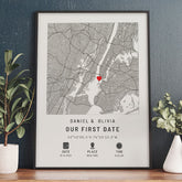 Personalised Valentine Gifts for Husband | Custom Map Prints