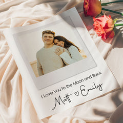 Personalised Valentine Gifts for Husband | Custom Canvas Wall Art