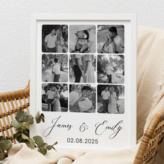 Personalised Valentine Gifts for Husband | Valentine Canvas Art Print