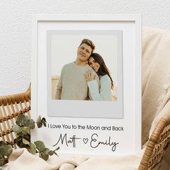 Personalised Valentine Gifts for Husband | Custom Canvas Wall Art