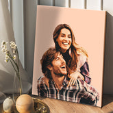 Personalised Valentines Gift for Boyfriend | Custom Canvas Photo Prints