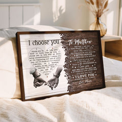 Personalised Valentine Gift For Boyfriend | Custom Canvas Wall Art