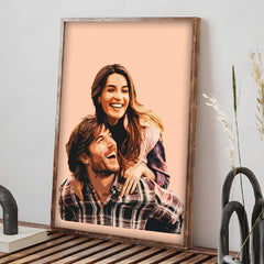 Personalised Valentines Gift for Boyfriend | Custom Canvas Photo Prints
