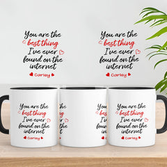 Personalised Valentines Gifts for Boyfriend | Valentine Mug