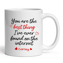 Personalised Valentines Gifts for Boyfriend | Valentine Mug
