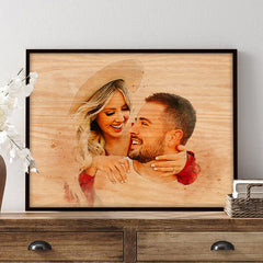 Personalised Valentines Gifts for Him | Custom Poster