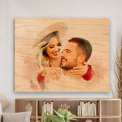 Personalised Valentines Gifts for Him | Custom Poster