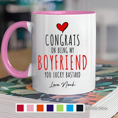 Personalized Gifts for Boyfriend Valentines | Valentine Mug