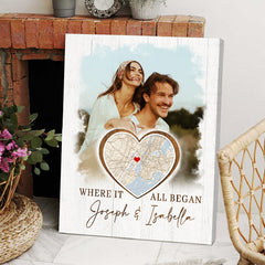 Personalized Gifts for Husband Valentines | Custom Canvas Prints