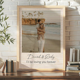Personalized Valentine’s Day Gift for Husband | Custom Canvas Wall Art