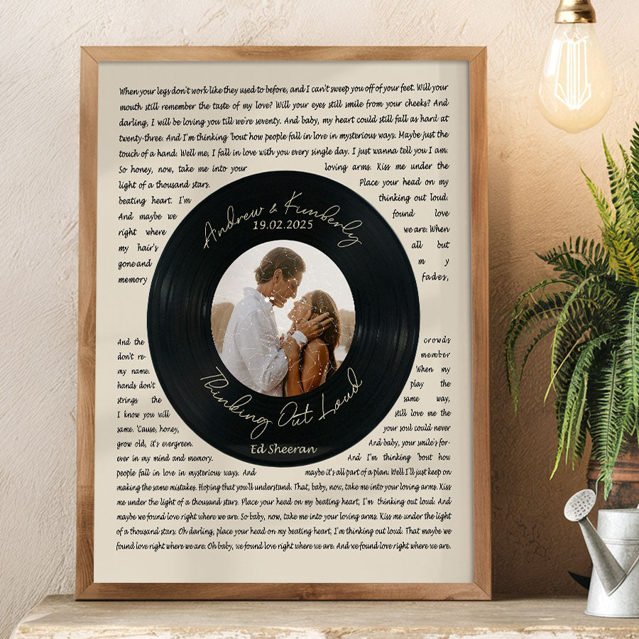 Personalized Valentine’s Day Gift for Husband | Valentine Canvas Art