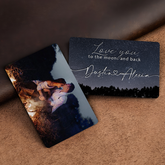 Personalized Valentine’s Day Gift for Husband | Custom Wallet Card