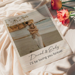 Personalized Valentine’s Day Gift for Husband | Custom Canvas Wall Art