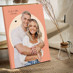 Personalized Valentine’s Day Gift for Husband | Valentines Day Canvas