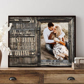 Personalized Valentine’s Day Gifts for Boyfriend | Custom Canvas Photo Print