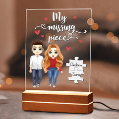 Personalized Valentine’s Gifts for Him | Custom Shape Acrylic Plaque
