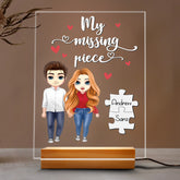 Personalized Valentine’s Gifts for Him | Custom Shape Acrylic Plaque