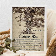 Personalized Valentines Day Gifts For Boyfriend | Valentine Canvas Art