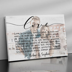 Personalized Valentines Day Gifts | Custom Valentine’s Day Gifts for Him | Couple Canvas Painting