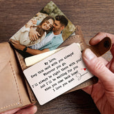 Personalized Valentines Day Gifts | Custom Valentines Gifts for Him | Wallet Card Insert