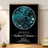 Personalized Valentines Day Gifts | Personalized Valentines Gifts for Husband | Couples Canvas Painting