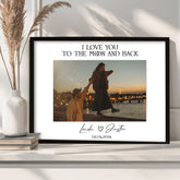 Personalized Valentines Gift for Him | Valentine Custom Canvas Print
