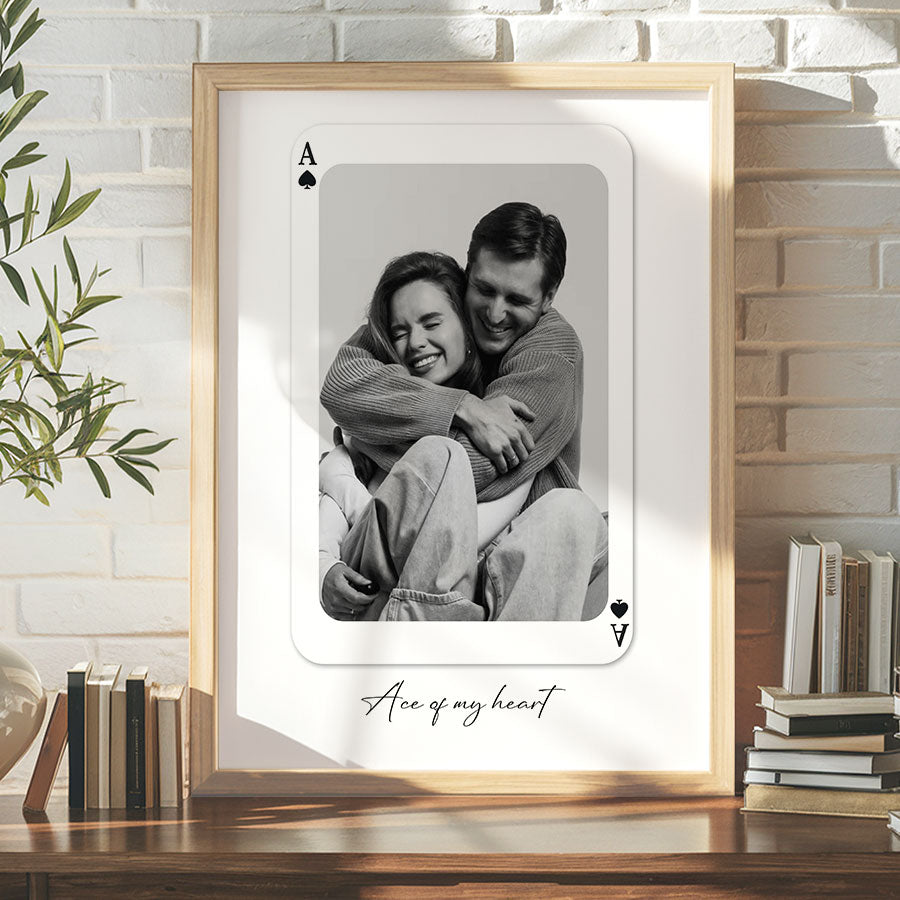 Personalized Valentines Gift for Husband | Custom Canvas Wall Art