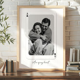 Personalized Valentines Gift for Husband | Custom Canvas Wall Art