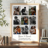 Personalized Valentines Gift for Husband | Valentine Canvas Art Print
