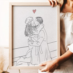 Personalized Valentines Gift for Husband | Valentines Day Canvas