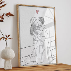 Personalized Valentines Gift for Husband | Valentines Day Canvas