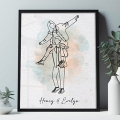 Personalized Valentines Gifts for Boyfriend | Custom Canvas Photo Prints