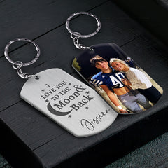 Personalized Valentines Gifts for Boyfriend | Valentine Custom Gifts | Couple Keychain