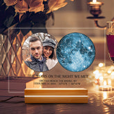 Personalized Valentines Gifts for Men | Custom Photo Night Light